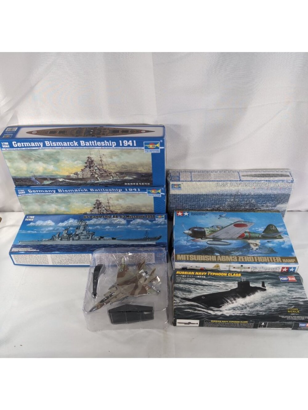 Trumpeter 1/700 7 Lot Tamiya 05711 05705 Hobbey Boss 87019 05726 61025-1500 NEW